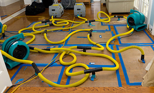 Professional Flood Damage Restoration technician working in Slater, SC
